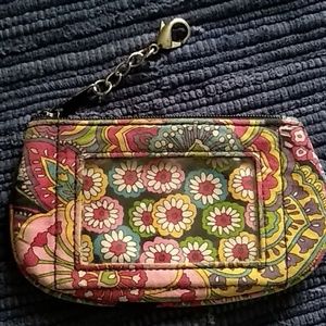 Vintage Vera Bradley ID coin pouch bag